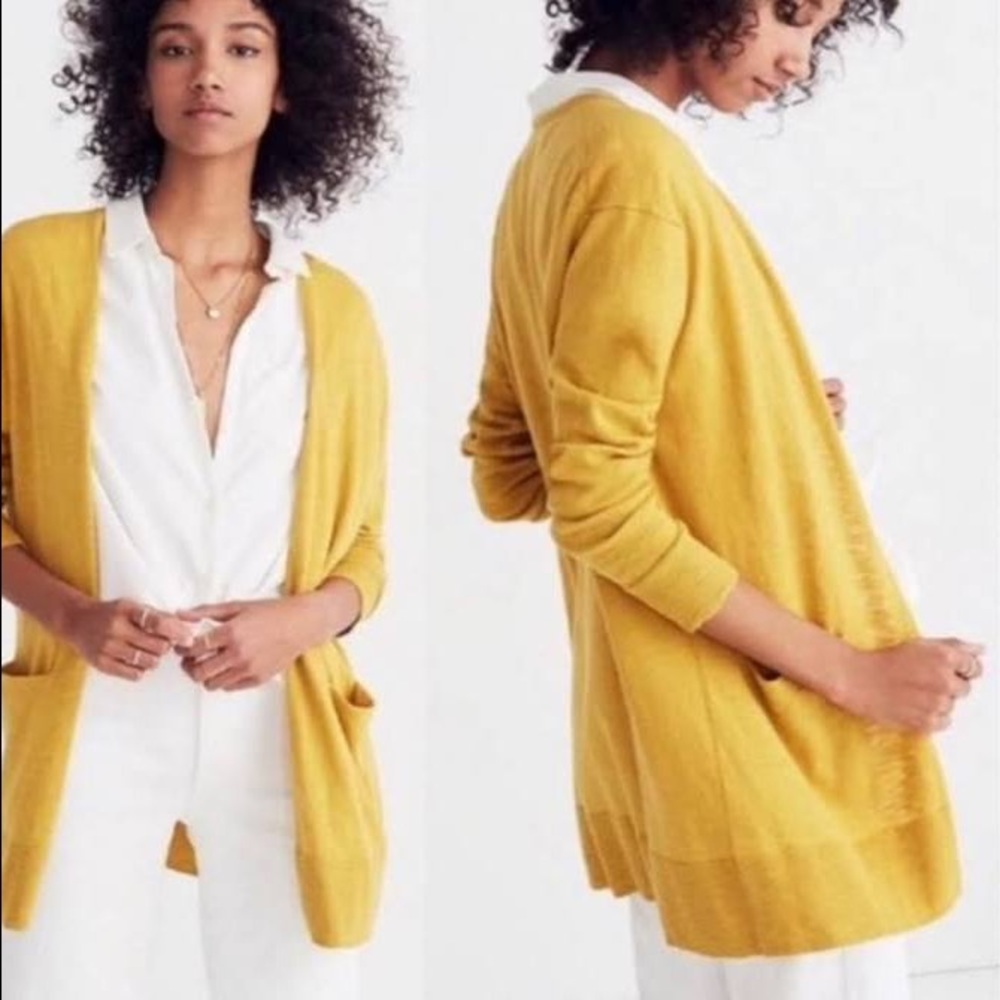 Madewell Cardigan Gold, Perfect, Never worn